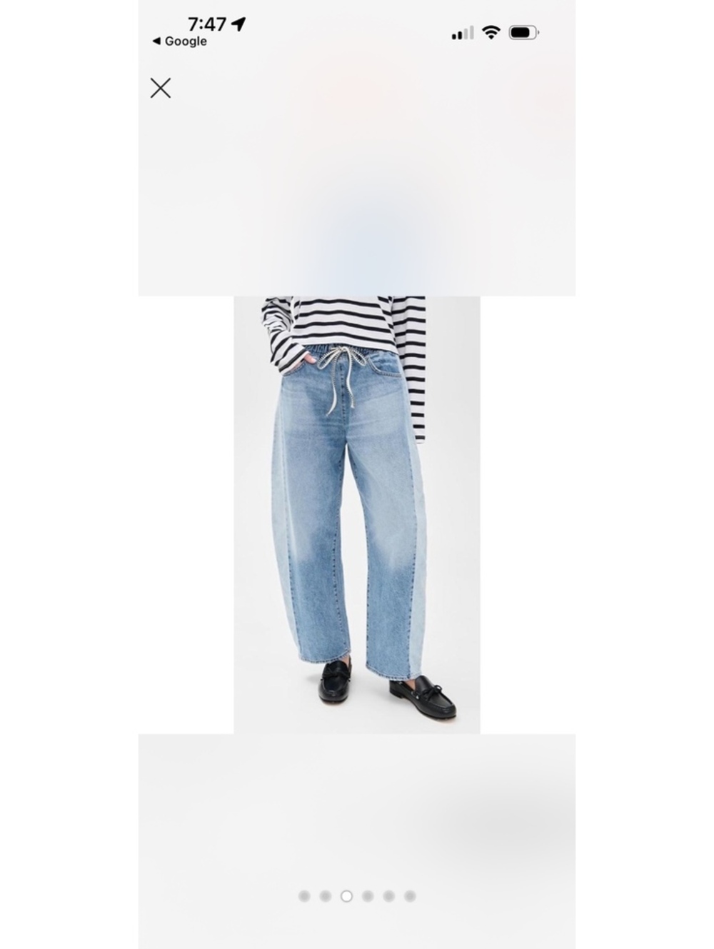 Askk NY Cancun Barrel Jeans Size Medium